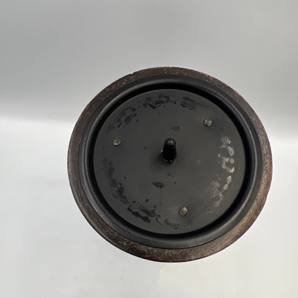 Candelabros de iglesia de madera x2 altura 27 cm a través de 9,5 cm pilar vintage - Imagen 3 de 4