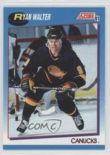 1991-92 Score Canadian Bilingual Ryan Walter #591