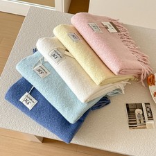 2025 Two-sides Shawls Female Designer Women Winter Scarf Pashmina Flower Bufand