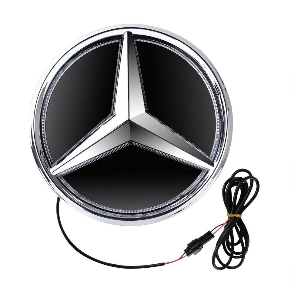For Mercedes Benz W213 E300 Twist Type Illuminated Led Emblem Star Light 2016-19 - Image 4 of 4