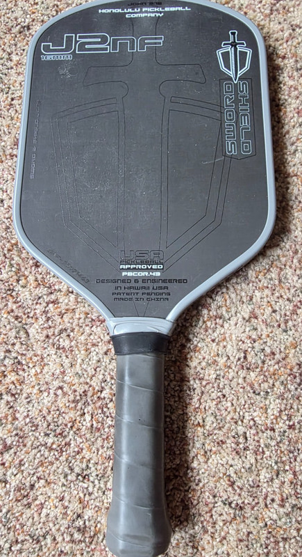 J2NF 16mm Pickleball Paddle Sword And Shield  (USED Read Description)