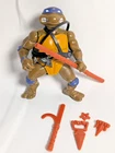 Vintage TMNT Soft Head Donatello 1988 100% Complete Accessories Playmates Figure