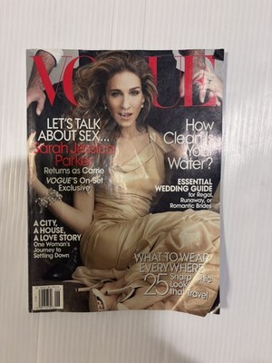 Vogue Magazine June 2008 Sarah Jessica Parker Cover Fashion Beauty Style Sex 00s