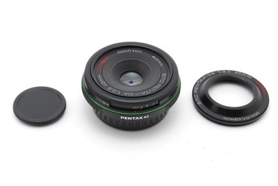【MINT-】PENTAX DA SMC 40mm f/2.8 Limited Black Lens