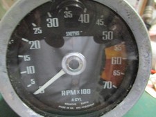 Mg Mgb Midget Tachometer 1972-1976 Smiths Rvc141000