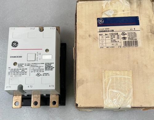 GE CK08CE300 Contactor ( CK08CE311N ) Coil 220/250V AC-DC