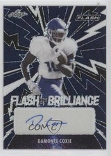 2021 Leaf Flash of Brilliance Navy Blue 59/75 Damonte Coxie #FB-DC1 Auto 13w2