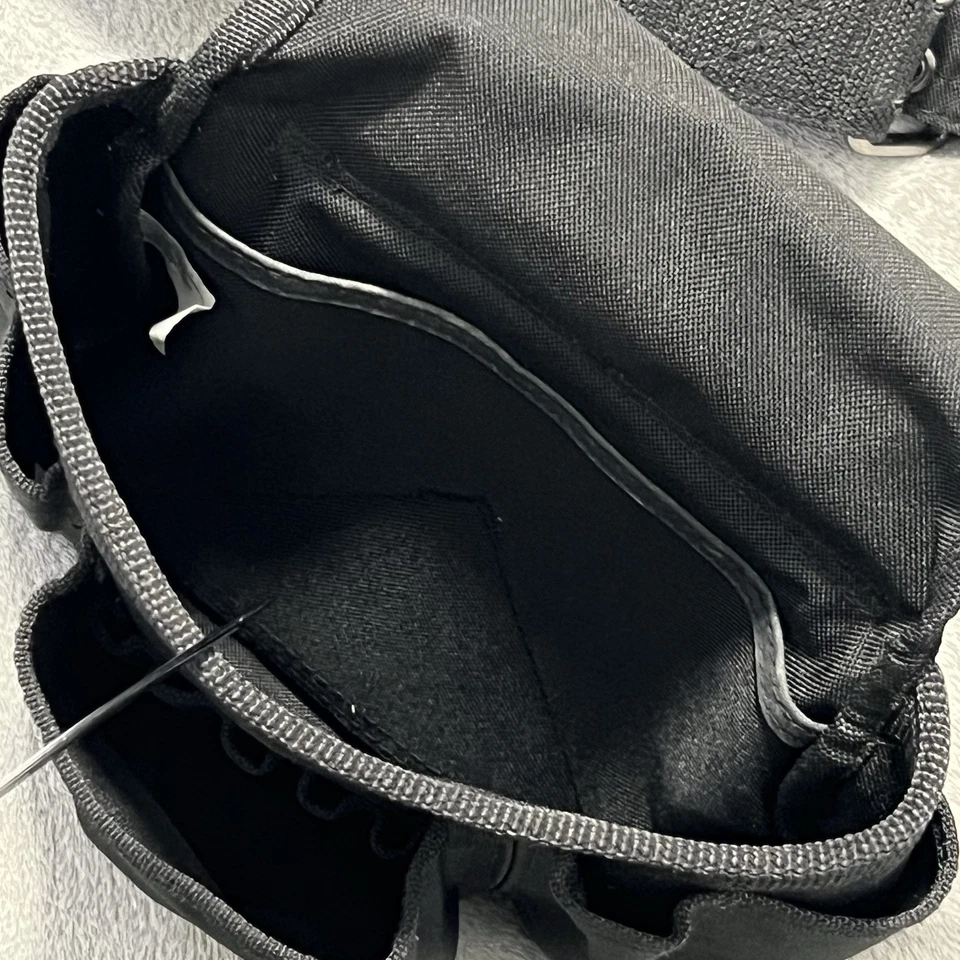 Dead On Tools Tool Belt Black 3 Pouches Canvas Heavy Duty - Image 4 of 4