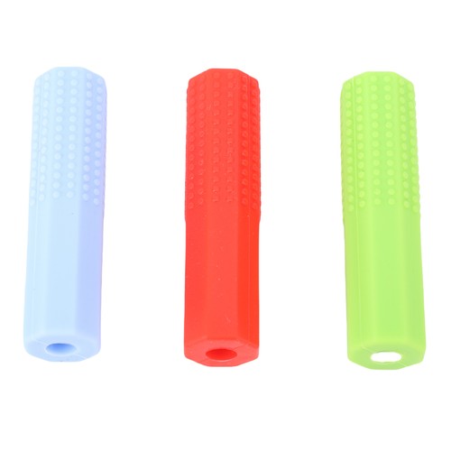 3 Pcs Stift Oder Bleistift Gewichte Silikon Bequemer Griff Handschrift-Hilfe CUB - Bild 13 von 24