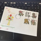 GB STUART FIRST DAY COVER ROSES 16TH JULY 1991 FDC LONDON PostMark UNADDRESSED