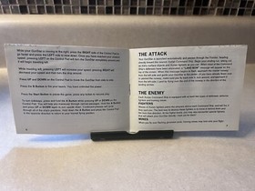 The Last Starfighter Nintendo NES Authentic Manual