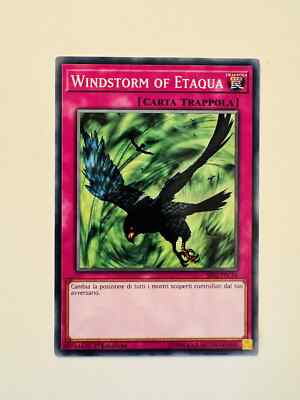 Yu-Gi-Oh!   Windstorm of Etaqua   SS02-ITC16   Common (1Ed)   ITA   MINT