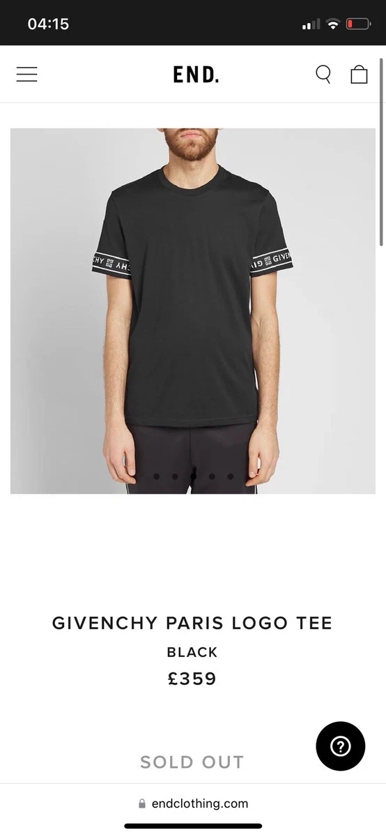 Givenchy tape t clearance shirt