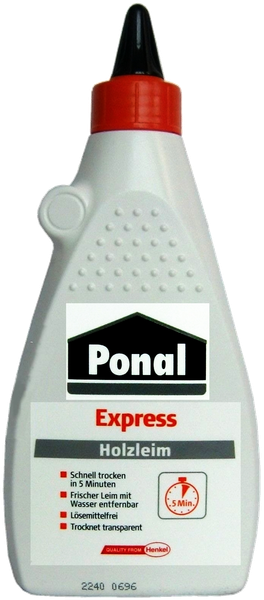 Kleber Holzleim Ponal Express Schnelltrocknend LöSemittelfrei Transparent 550G-image
