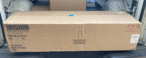 Capital Lighting 825401 Fire & Ice Lena 10-Light  22”H46"W Linear Chandelier - Picture 2 of 5