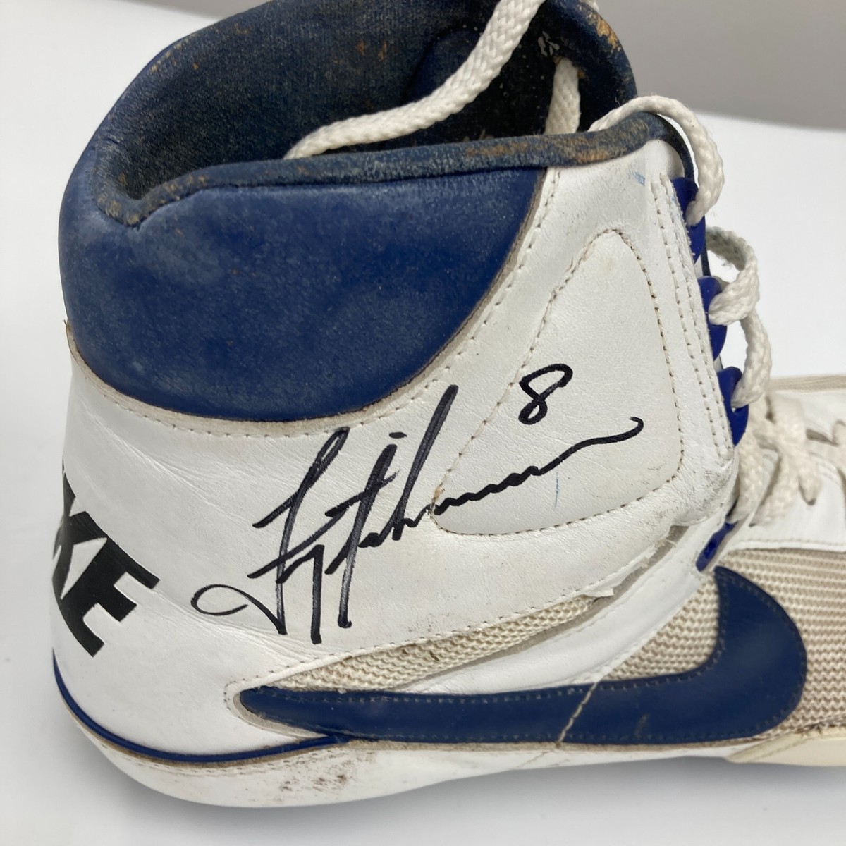 Troy Aikman Signed Dallas Cowboys 1990's Game Used Cleats Sneakers