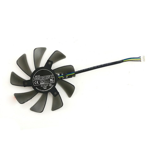 1PC 83mm Graphics Card Cooling Fan ASUS GTX1060 PHOENIX FD9015U12D HA9515H12SF-Z - 第 3/3 張圖片