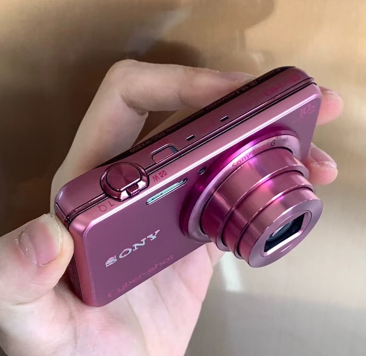 【極美品】SONY Cyber-shot DSC-WX200 ピンク 付属品多数 Mint] SONY Digital Camera DSC-WX200 Pink Cyber-shot 18.2MP 10x