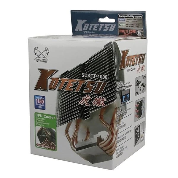 SCYTHE SCKTT-1000 KOTETSU Side-Flow CPU Cooler for Intel JP - Image 2 of 4