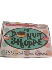 The Donut Shoppe 36 Scented Erasers Individually Sealed New In Box