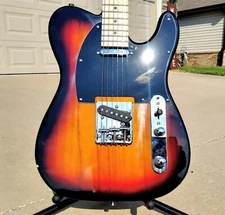 🎅FREE SHIPPING!🎅T Style Electric Guitar +Soft Case/Gig Bag +Strap!