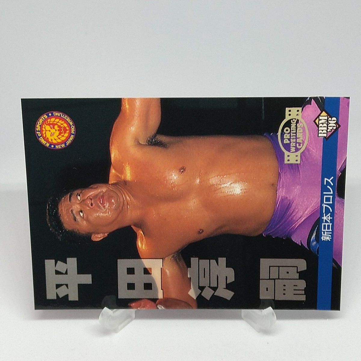 Junji Hirata New Japan Pro Wrestling Trading Card No.9 BBM 1996