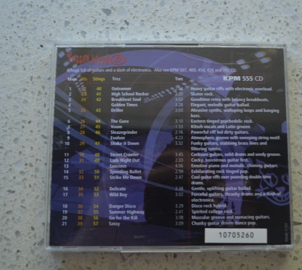 TRIGGER HAPPY 3 RARE SOUND EFFECTS CD! LIBRARY MUSIC - Image 3 of 3