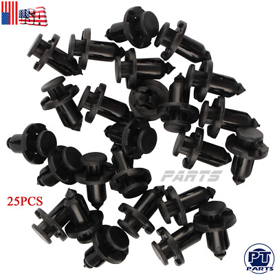 25pc Bumper Fender Engine Cover Push Clips For Subaru Legacy Tribeca WRX STI XV