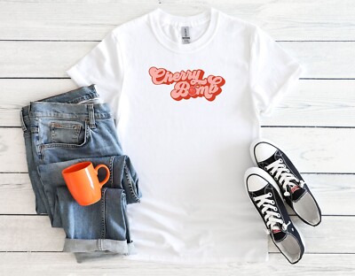 Cherry Bomb Lovely Red Vintage Men Women Unisex T Shirt Hoodie