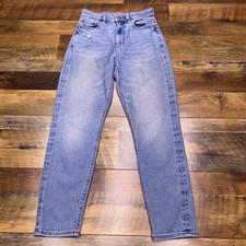 American Eagle Mom Jean 0 Short High Rise Stretch