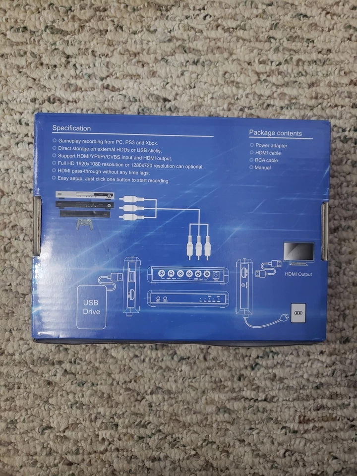 Digitnow! HD Video Capture Box Convert Your DVDs, VHS Videos, Video Games & More - Image 3 of 3