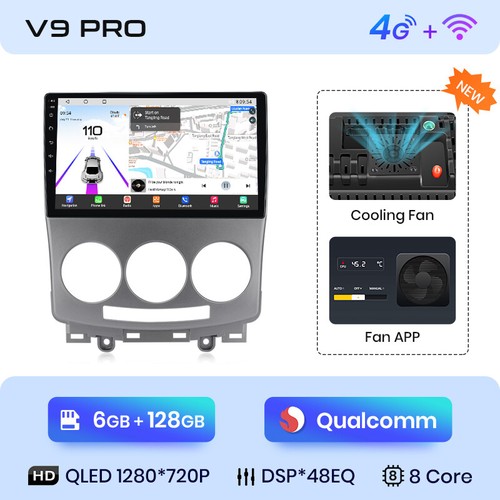 6+128GB 8Kern Android13 Autoradio Für Mazda 5 CR19 2005-2010 Carplay GPS WIFI FM - Bild 3 von 13