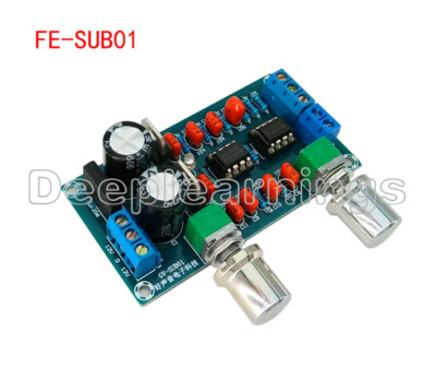 Finished Low-pass Filter NE5532 Subwoofer Process Circuit For Amplifer Module