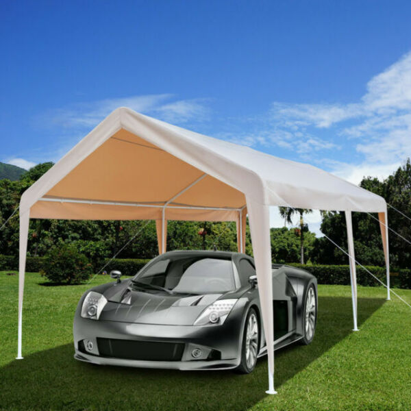 10 x 20 Steel Frame Canopy Shelter Portable  Carport  Car  