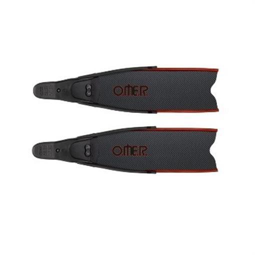 Omer Stingray Dual Carbon Freediving Spearfishing Fins PAIR Size 910