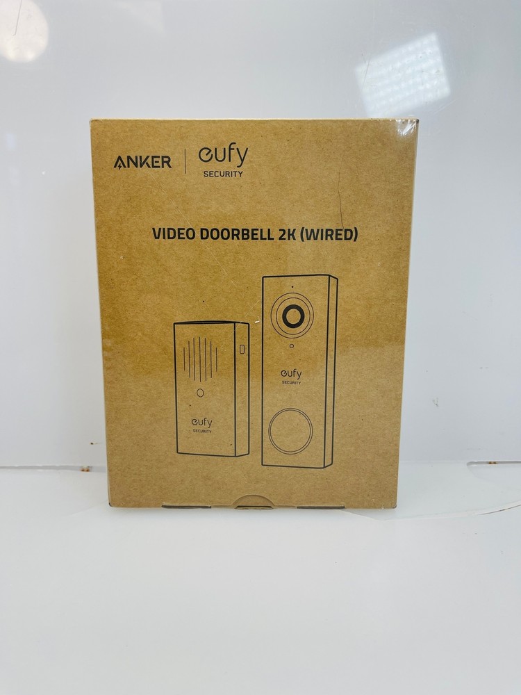 Anker Eufy 2K Wired Video Doorbell with HD Resolution  
