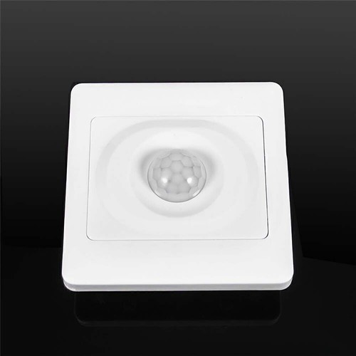 Sensor de Ocupación 360 Grados PIR Interruptor de Luz Automático 200w Montado en Pared - Imagen 10 de 12