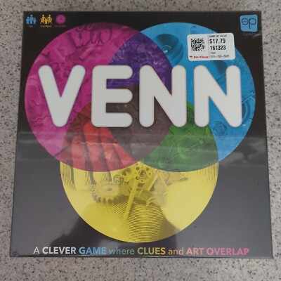 Venn Party Game By The OP Games USAopoly Inc. Brand New/Sealed Free Shipping!