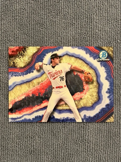 2026 Bowman Chrome Crystallized Marek Houston Superfractor 1/1 Twins SSP
