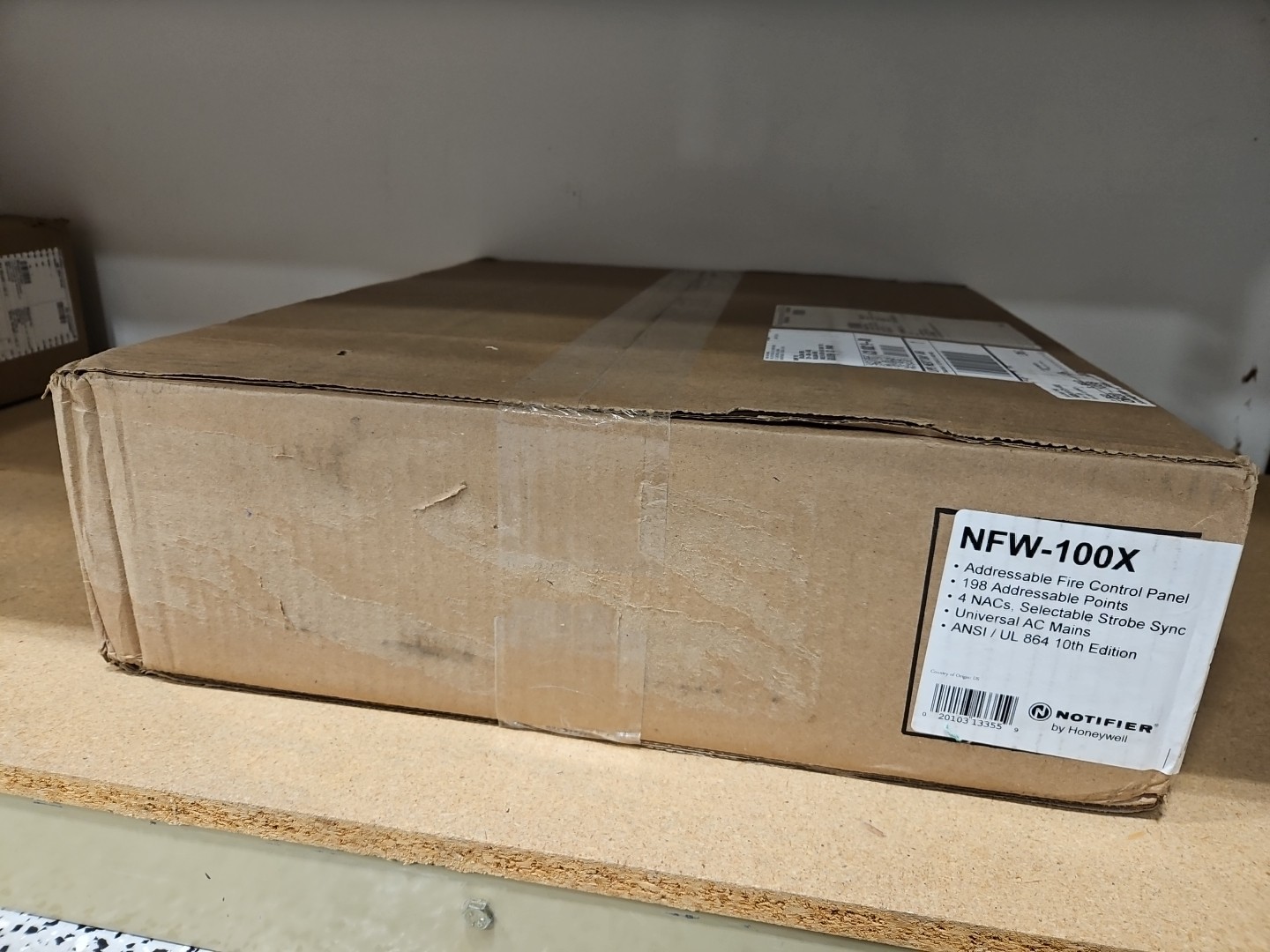 NOTIFIER NFW-100X Fire Alarm Control Panel (NEW IN BOX)