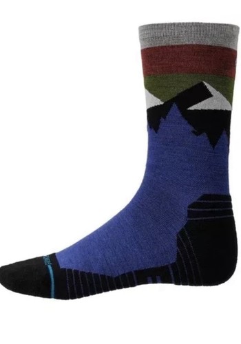 Calze Stance Freshtek Performance Lana Leggera Crew Blu Cobalto Unisex Taglia MEDIA - Foto 2 di 4