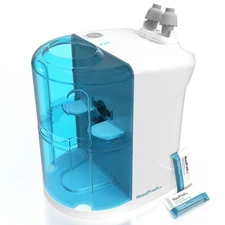 - dual powered nasal irrigation system nasal rinse and wash - sinus decongest...