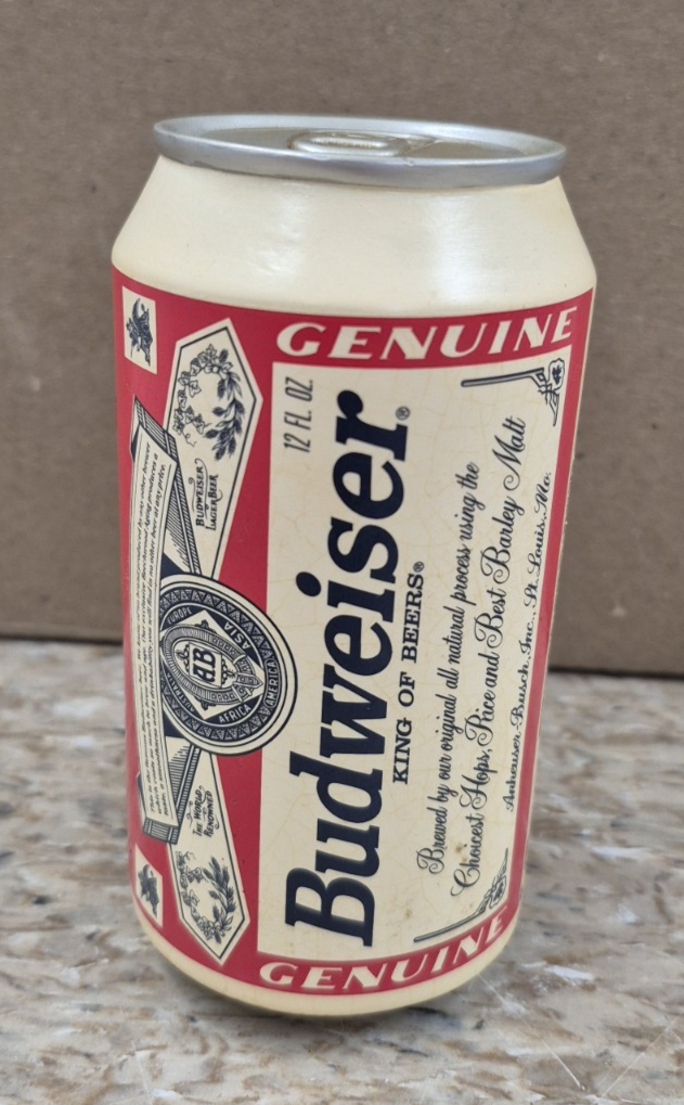 【ビンテージ】Budweiser コレクションセット Rare 1996 Budweiser Beer Can The Hamilton Collection Replica Beer