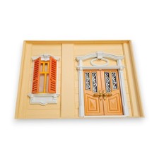 Playmobil 5302 Puppenhaus Eingang Front Haus Ersatzteil Haust&uuml;r