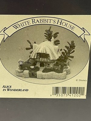 Walt Disney Classic Enchanted Places White Rabbit's House Alice in
