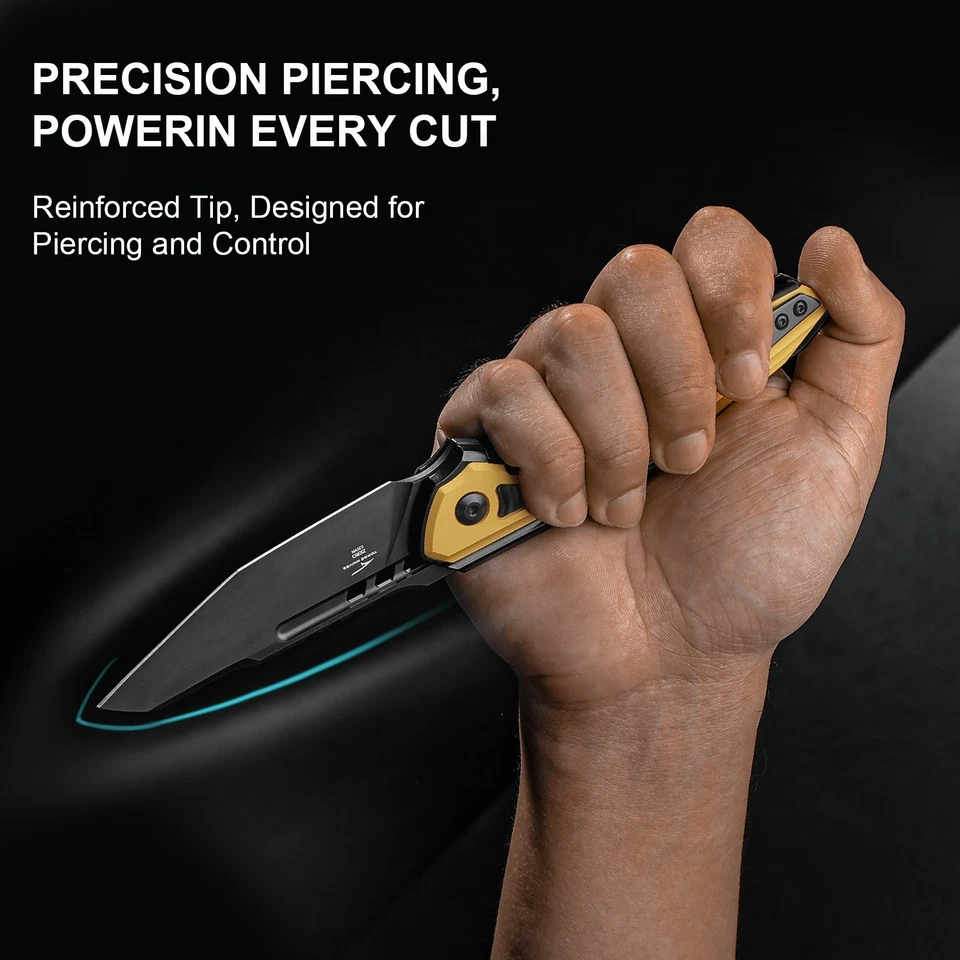 Kizer Zero Folding Pocket Knife S35VN Blade Titanium & Aluminum Handle Ki3664A1 - Image 4 of 4