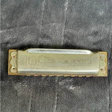 Vintage Hohner Blues Harp Harmonica Wood Comb. Made in Germany