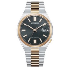 Citizen Tsuyosa 40mm Two Tone Grey Dial Men's Watch Warranty NJ0154-80H - Uk