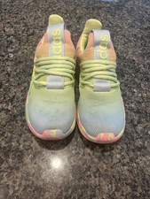 Adidas Lite Racer Adapt 7.0 k Zapatos Niños Grandes Talla 2 Arco Iris