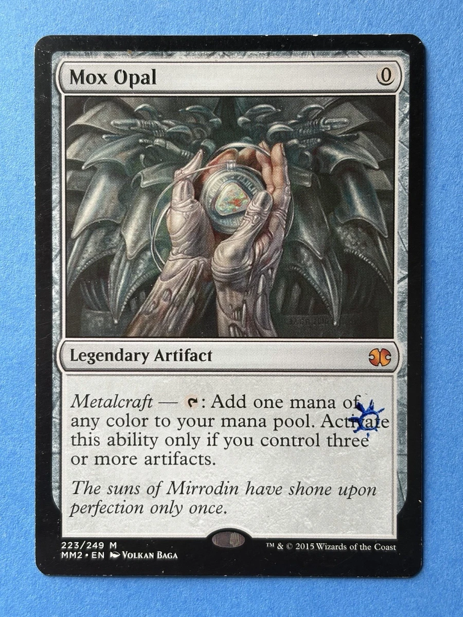 Mox Opal Magic: The Gathering Individual Trading Card Games for